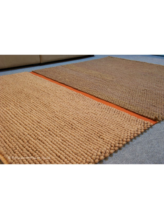Pebbles and Line Rug - 4