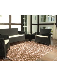Tokyo Cream Rust Rug - Thumbnail - 2