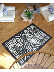 Zebra Patch Rug - Thumbnail - 2