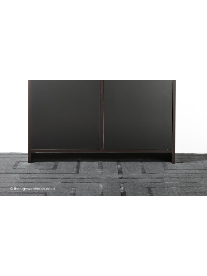 Quadrature Grey rug - 5