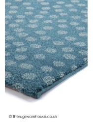 Rainbow Rabbit Blue Rug - Thumbnail - 3