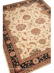 Patina Ivory Black Rug - Thumbnail - 6