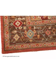 Shivaz Rust Rug - Thumbnail - 4