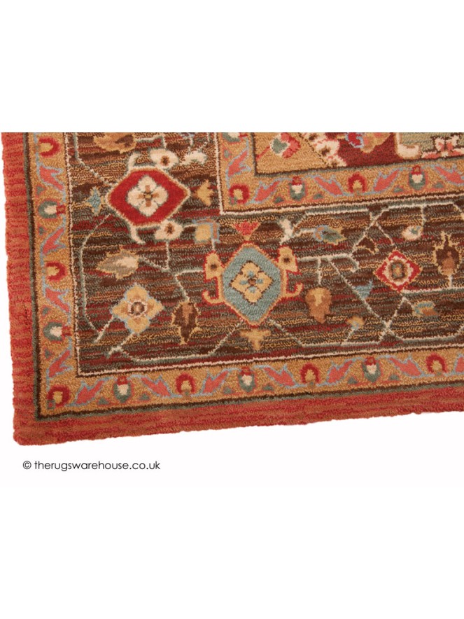 Shivaz Rust Rug - 4