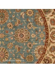 Tigris Aqua Circle Rug - Thumbnail - 3