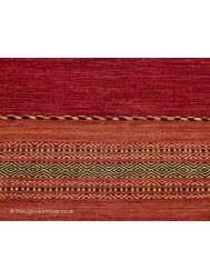 Kelim Red Rug - Thumbnail - 4