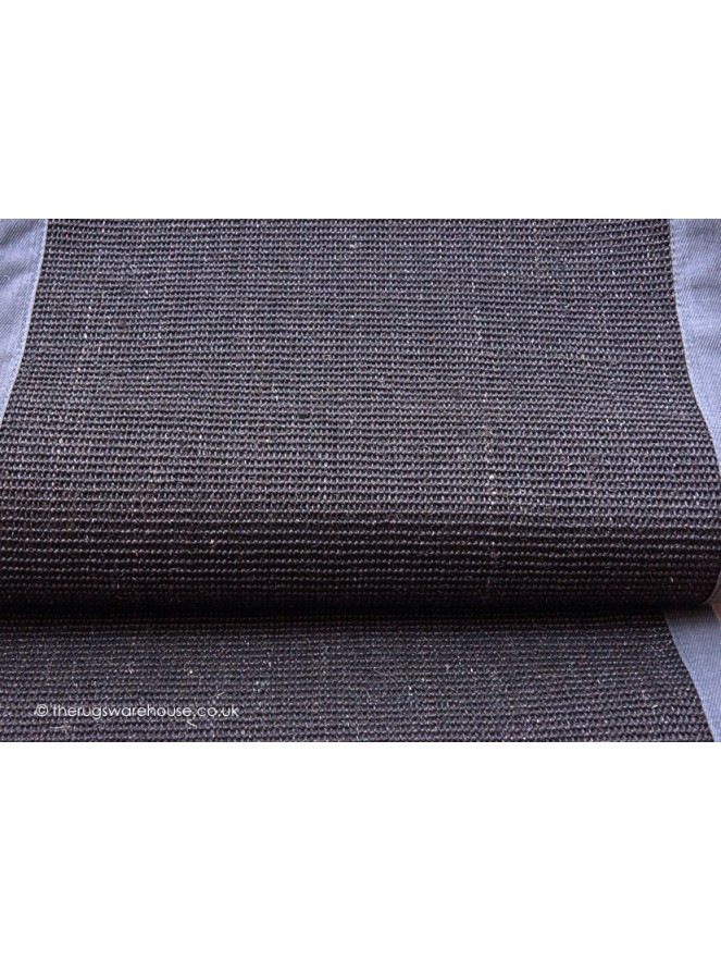 Sisal Black Grey Runner - 5