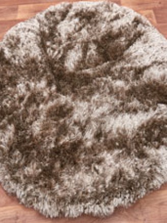 Plush Taupe Circle