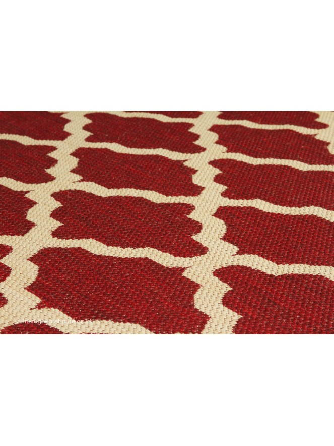 Moda Trellis Red Rug - 4