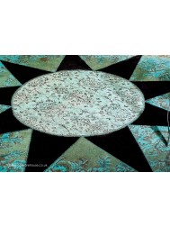 Star Black Rug - Thumbnail - 4