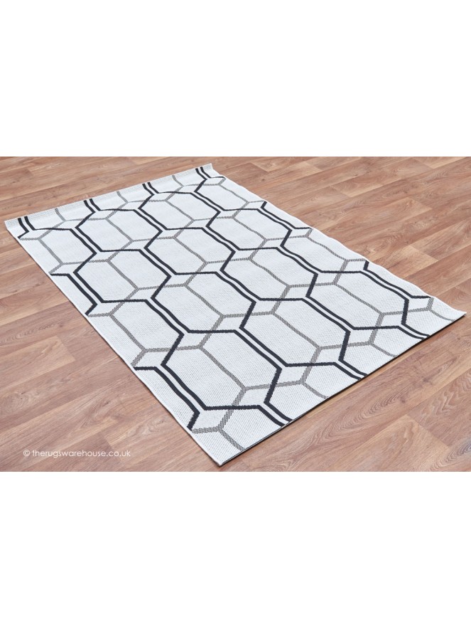 Patio Geo Ivory Rug - 8