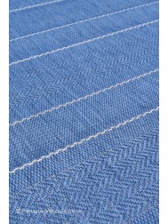 Patio Stripes Blue Rug - Thumbnail - 6