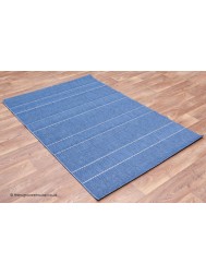 Patio Stripes Blue Rug - Thumbnail - 8
