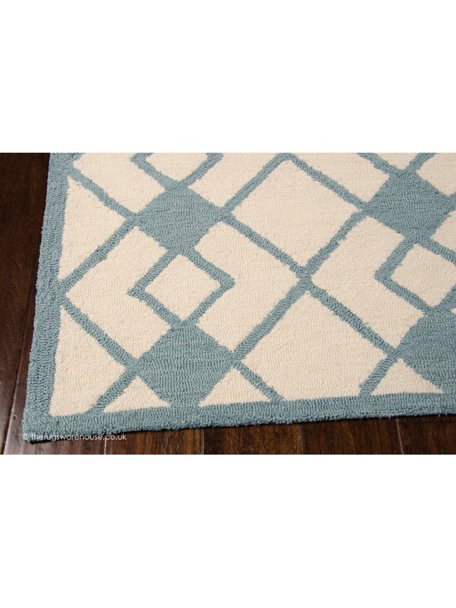 Decor Ivory Blue Rug - 4