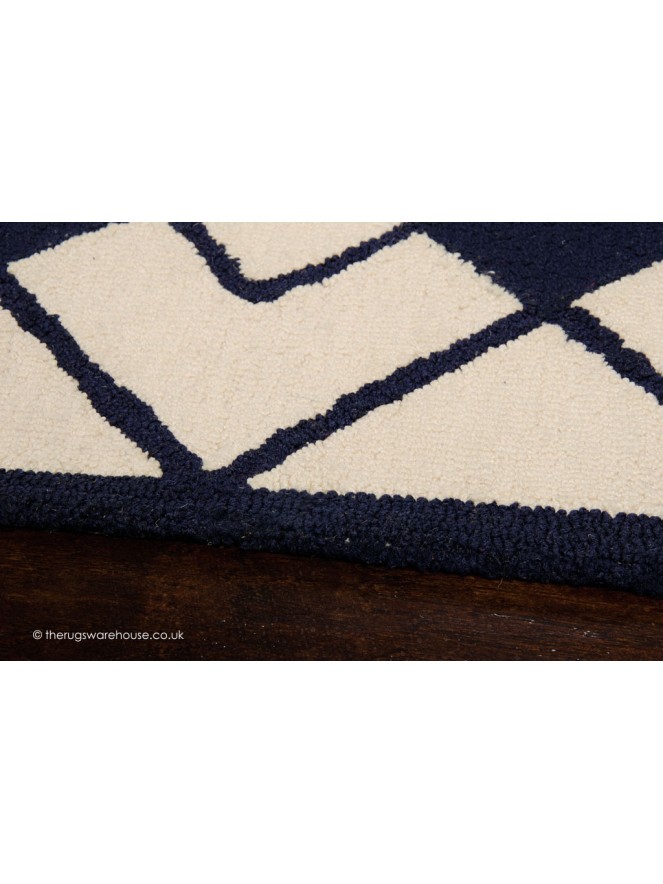 Decor Ivory Navy Rug - 3