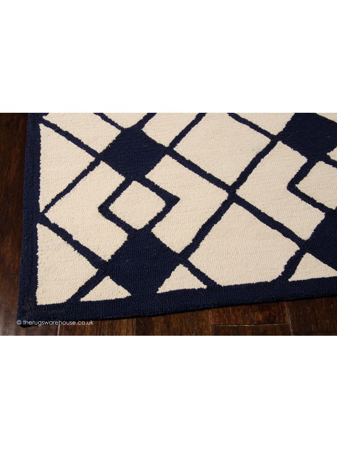 Decor Ivory Navy Rug - 4