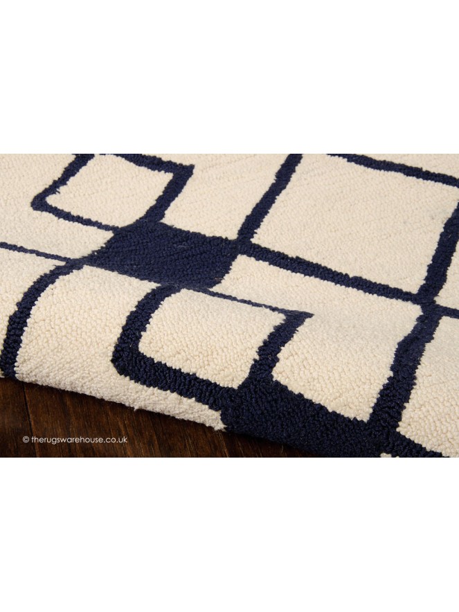 Decor Ivory Navy Rug - 5