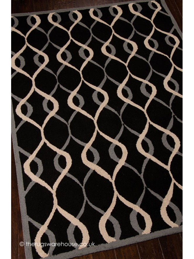 Decor Black Rug - 6