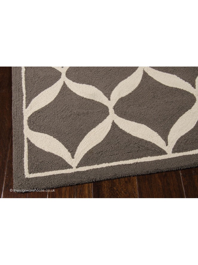 Decor Grey White Rug - 4