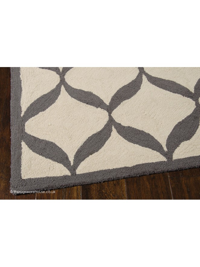 Decor White Grey Rug - 4