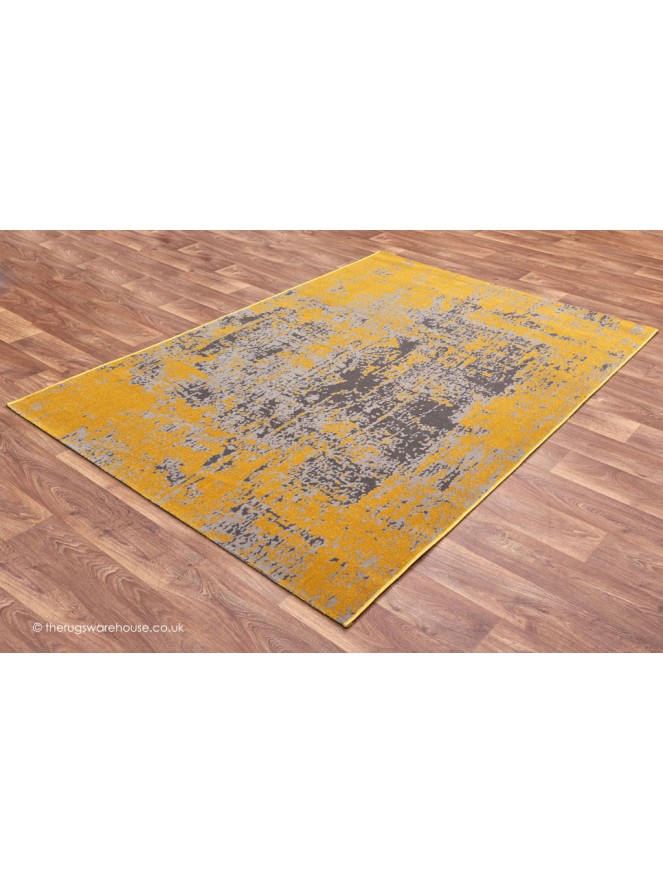 Revive Abstract Gold Rug - 8
