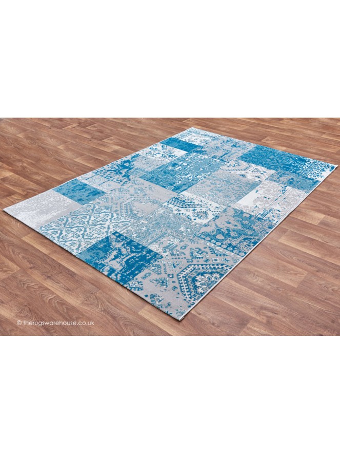 Revive Patch Blue Rug - 8