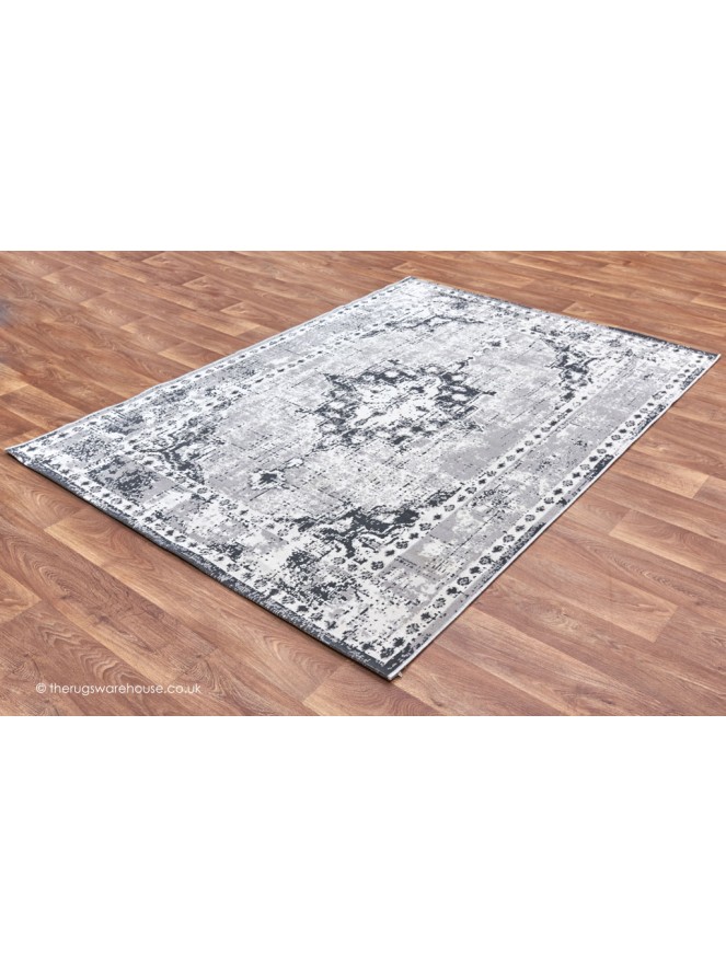 Revive Vintage Grey Rug - 8