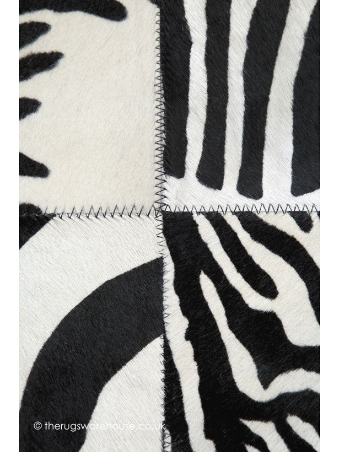 Zebra Patch Rug - 3