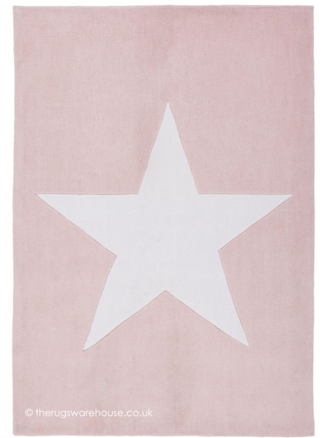 Dream Big Star Pink Rug - 5