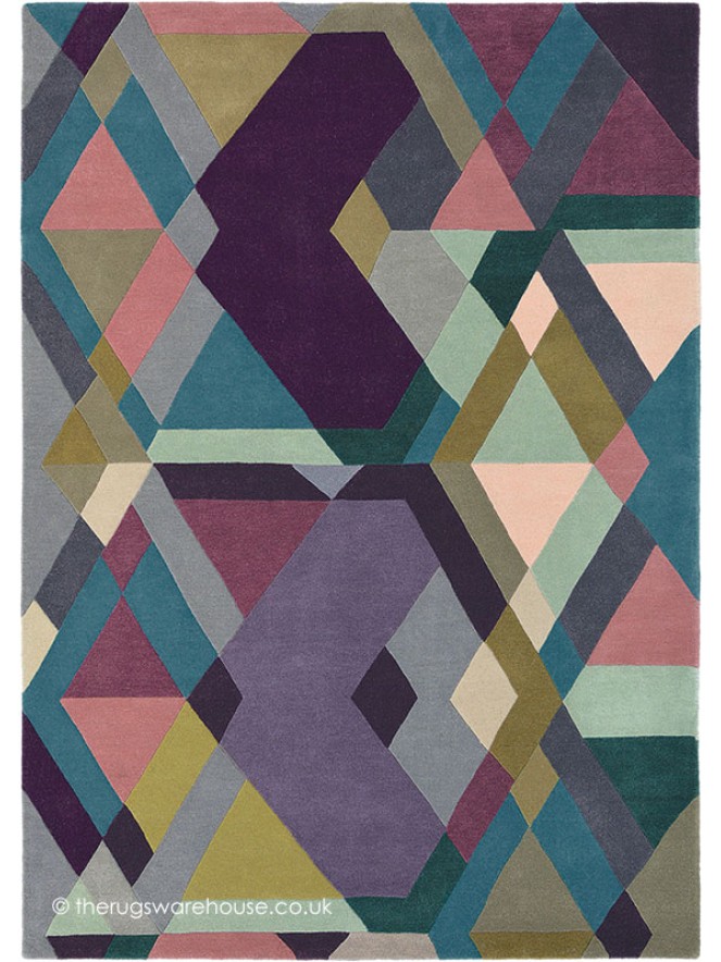 Mosaic Light Purple Rug - 6