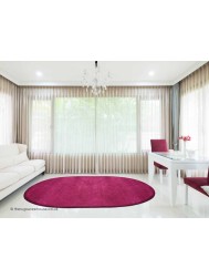 Comfort Violet Oval Rug - Thumbnail - 2
