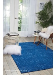 Vita Waves Blue Rug - Thumbnail - 2
