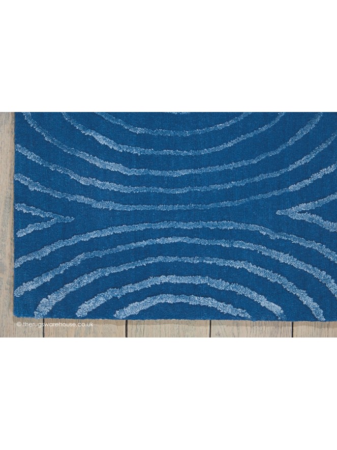 Vita Waves Blue Rug - 4