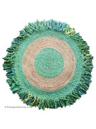 Ballas Green Rug - Thumbnail - 5