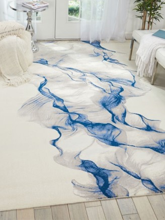 Twilight Chic Ivory Blue