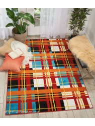 Oakdale Red Rug - Thumbnail - 3