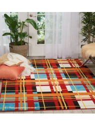 Oakdale Red Rug - Thumbnail - 4