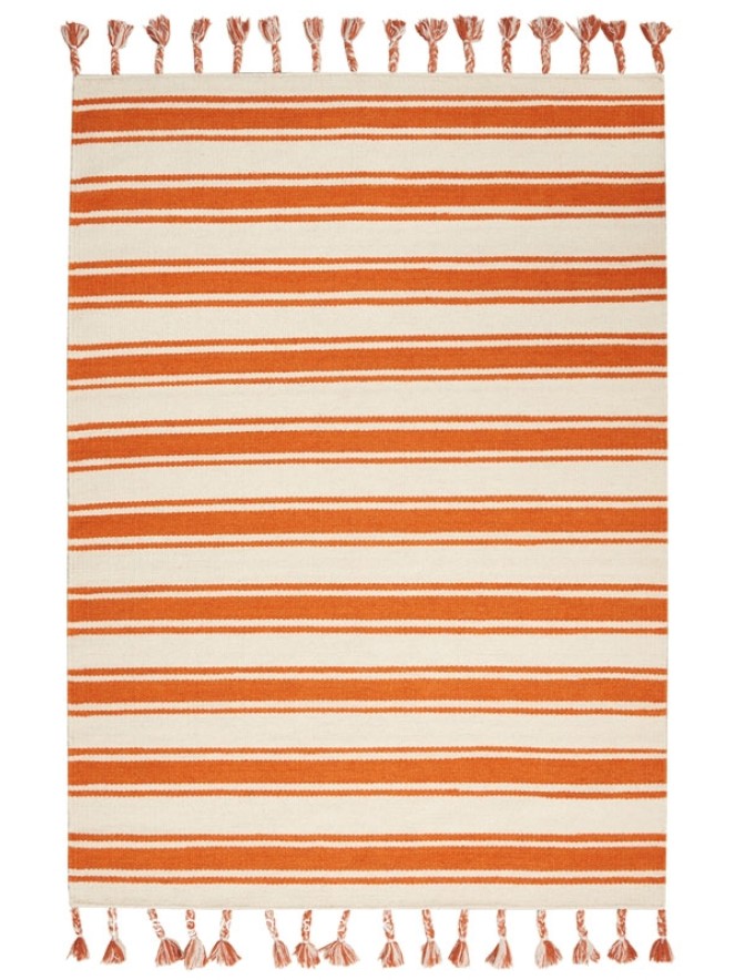 Rio Vista Orange Rug - 7