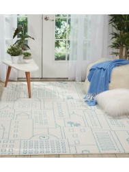 Town Centre Ivory Rug - Thumbnail - 3