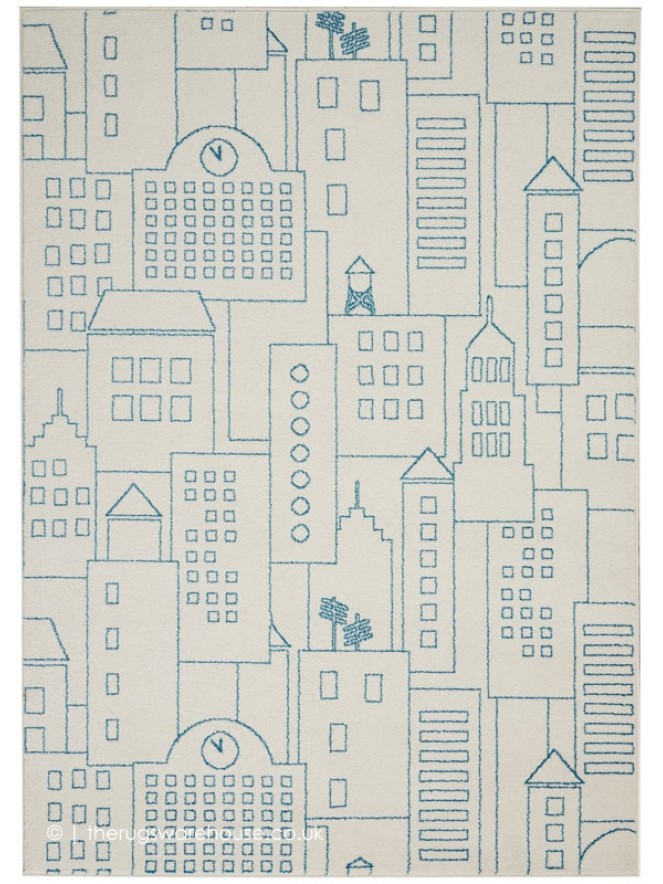 Town Centre Ivory Rug - 7