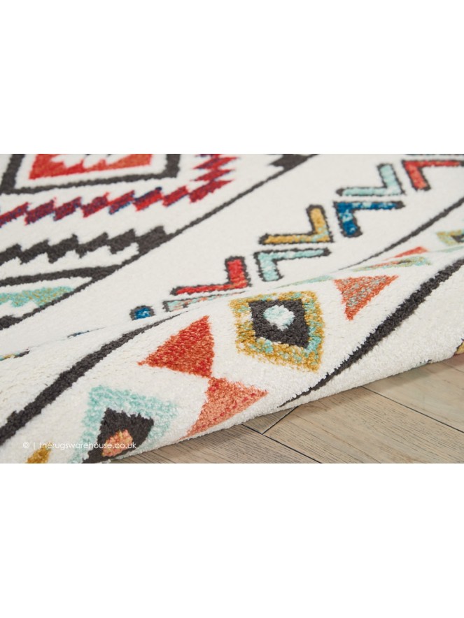 Navajo White Mix Rug - 6