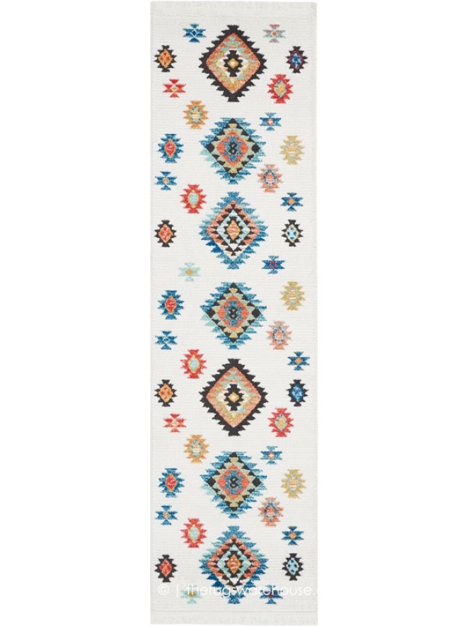 Navajo White Runner - 5