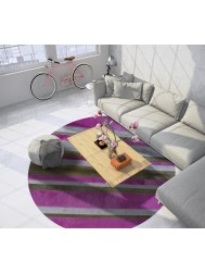 Pali Rosa Circle Rug - Thumbnail - 2