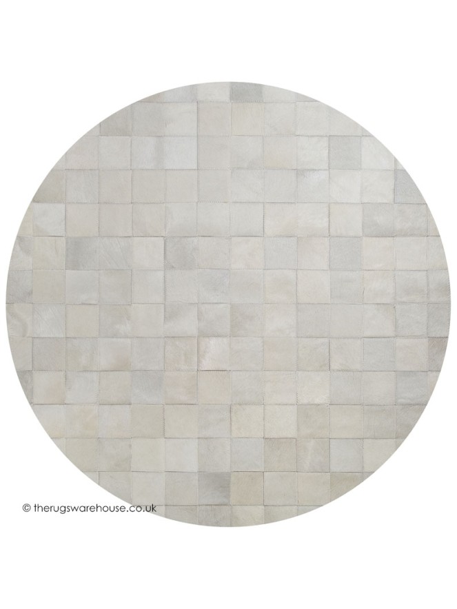 Chantilly Blanc Circle Rug - 5