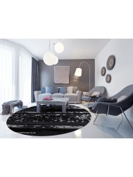 Mirage Beltza Circle Rug - Thumbnail - 2