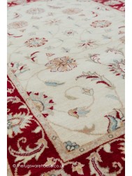 Royal Ziegler Ivory Red Rug - Thumbnail - 5