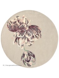 Tranquility Beige Circle Rug - Thumbnail - 5