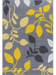 Portland Leaves Grey Rug - Thumbnail - 5