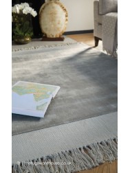 Karma Tassel Grey Rug - Thumbnail - 3