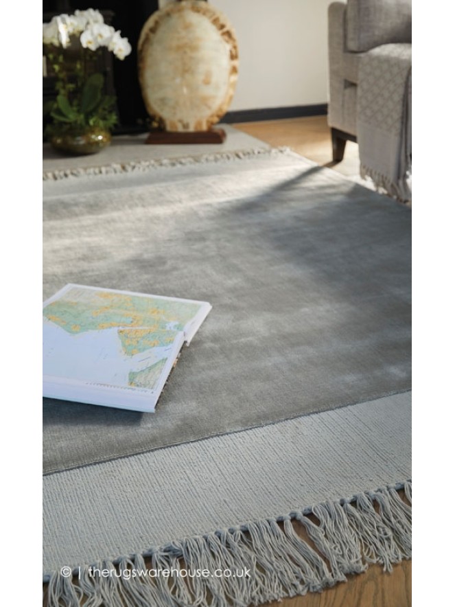 Karma Tassel Grey Rug - 3